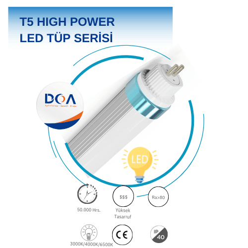 T5 HIGH POWER LED TUP AILESI 